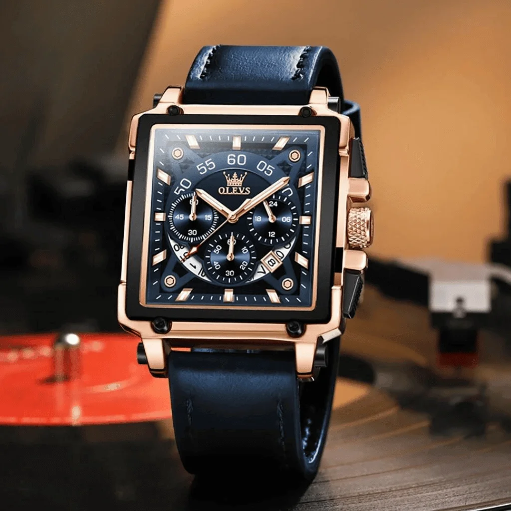 Montre-Homme-Chronographe