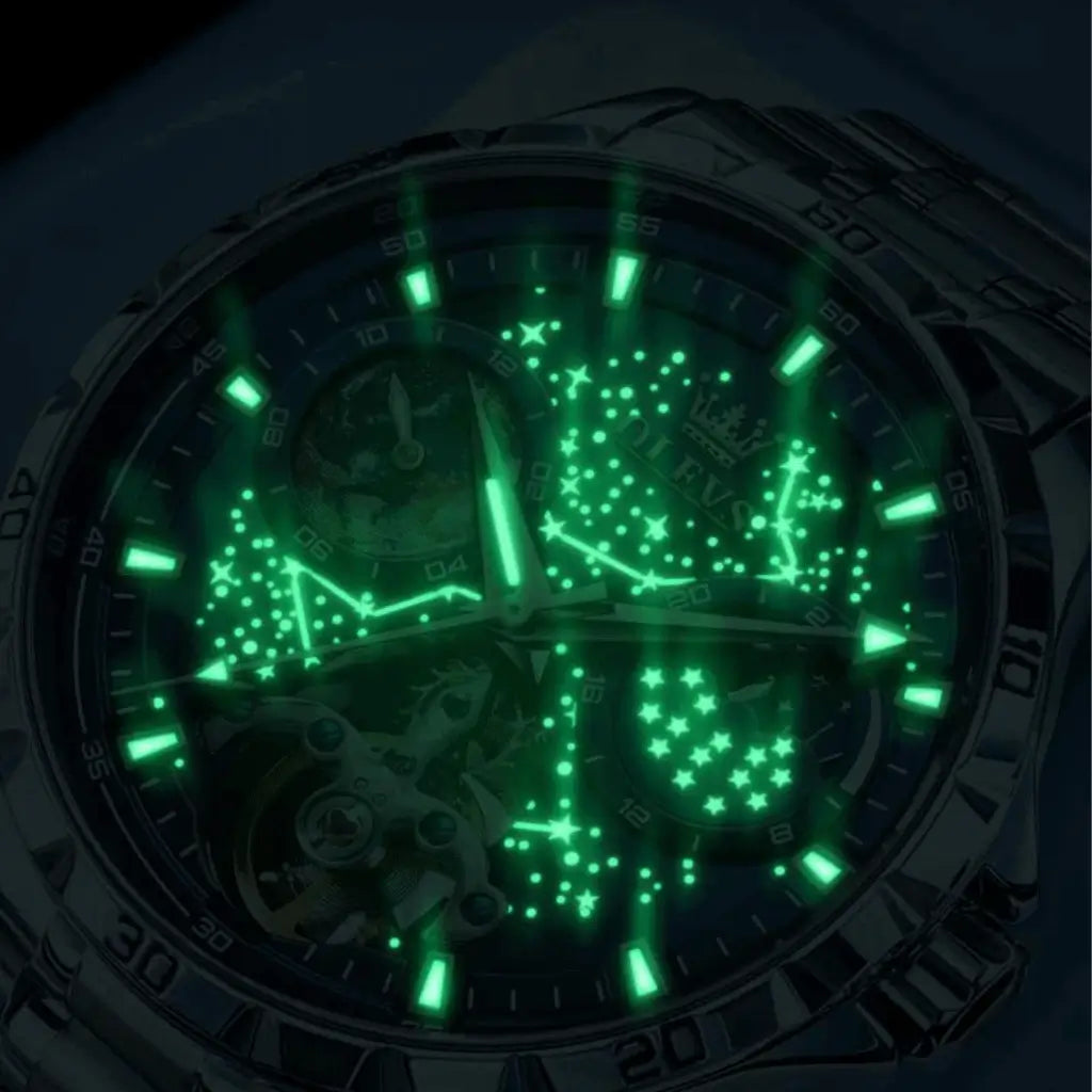 MONTRE HOMME LUMINEUSE