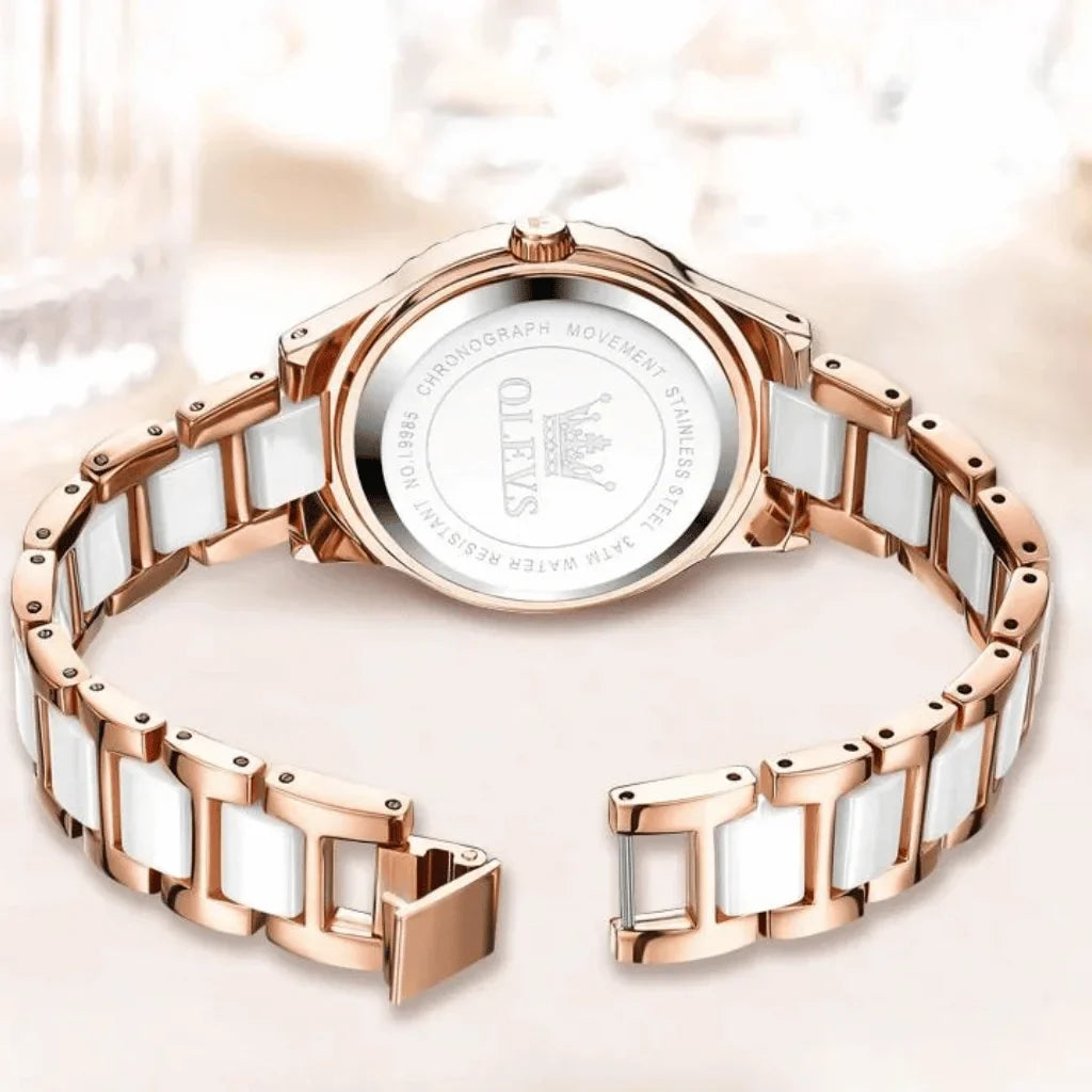 Montre-Femme-Bracelet-Acier