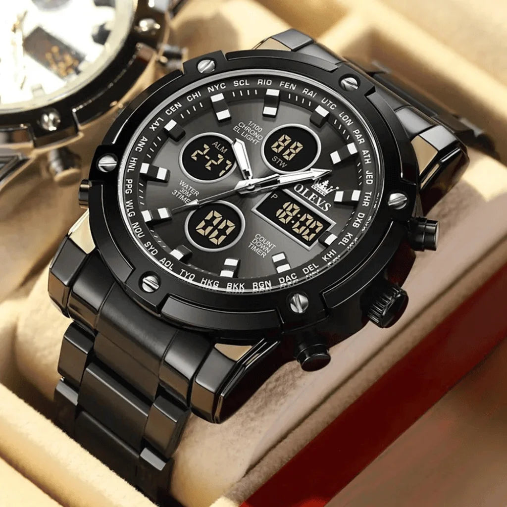 Montre-Homme-Chronographe