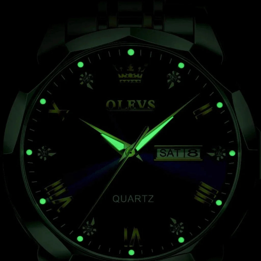 Montre-Homme-Lumineuse