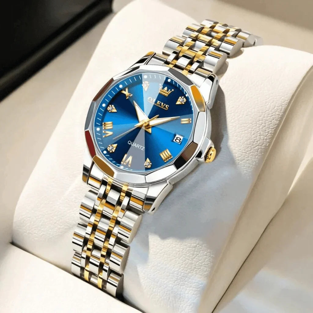 MONTRE FEMME BLEUE