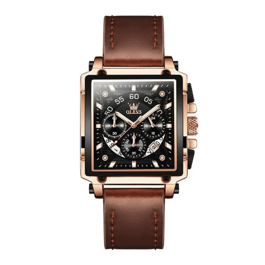 MONTRE HOMME RECTANGULAIRE