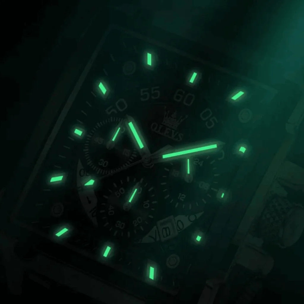 MONTRE HOMME LUMINEUSE